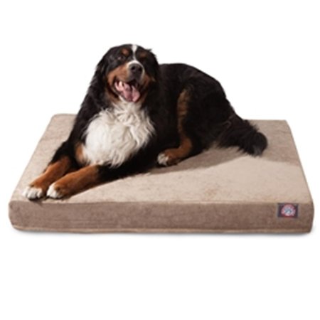 MAJESTIC PET Pearl Villa Large Orthopedic Memory Foam Rectangle Dog Bed 78899551669